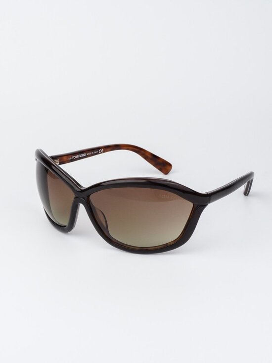 Tom Ford PATEK Women Sunglasses Havana Brown Butterfly FT0122 50F NEW AUTHENTIC